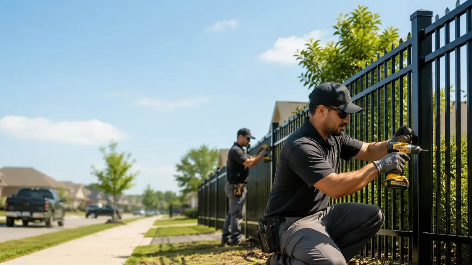 Metal Fence Installation in Mccausland, IA